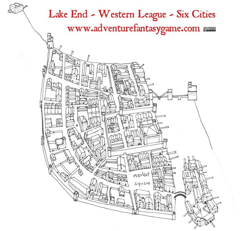 Lake End Map - Wester League - Six Cities Setting